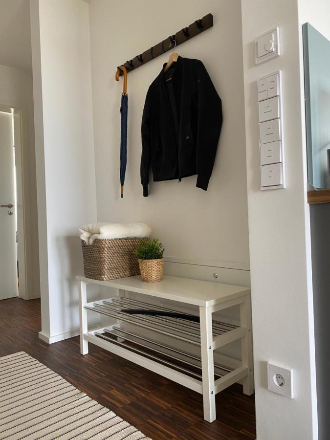 Modernes Apartment Am Hafen Mit Seeblick Grossraeschen Exterior photo